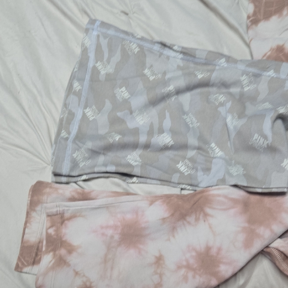 PINK Victoria's Secret Tie-Dye Leggings And Yoga Pants Xl - Picture 3 of 6